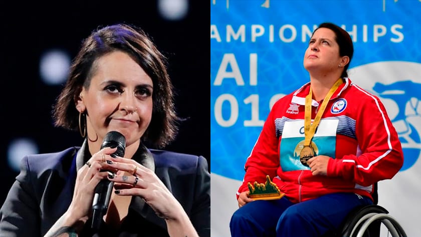 Critican a Jani Dueñas tras infortunado comentario hacia la campeona paralímpica Francisca Mardones
