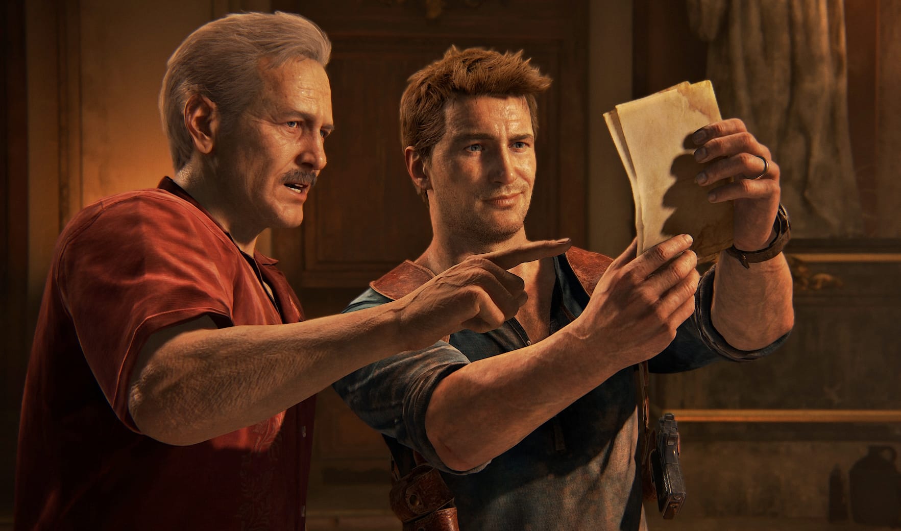 Revelan primera imagen de los protagonistas de la película Uncharted