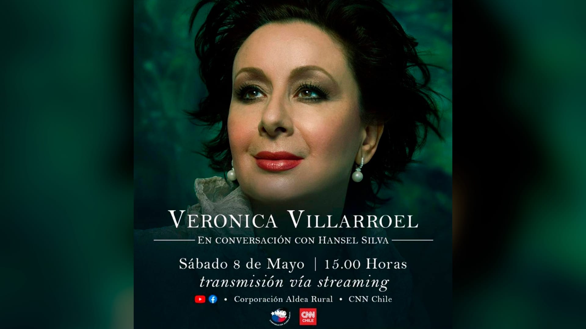 Soprano Verónica Villarroel será la próxima invitada a la conversación con Hansel Silva organizada por Corporación Aldea Rural