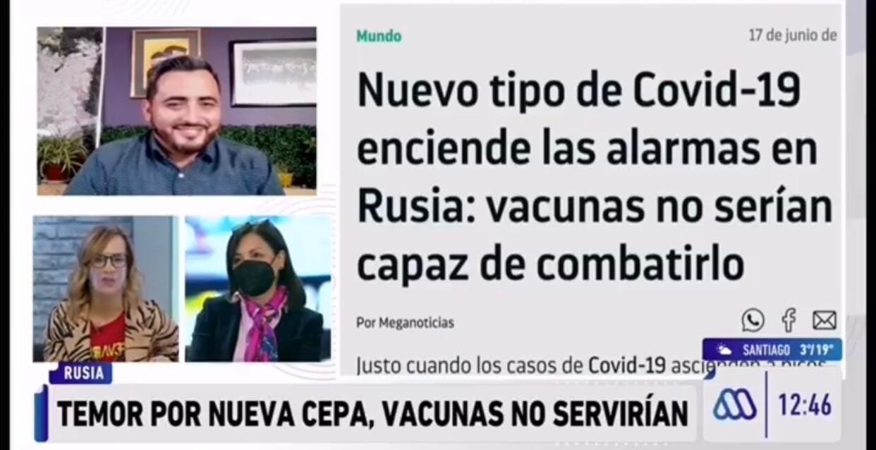Diana Bolocco tuvo tenso encuentro con microbióloga en Mucho Gusto