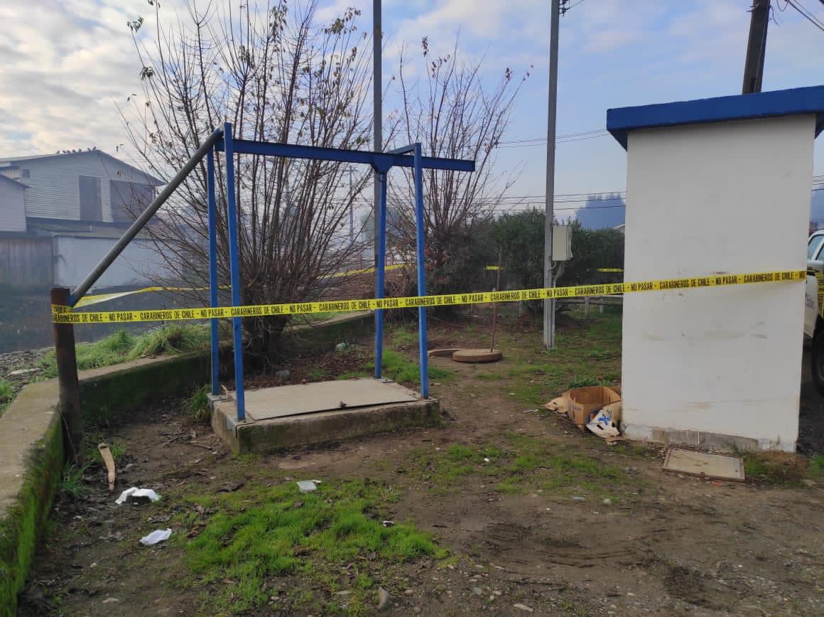 Revelan gestación aproximada de feto encontrado en alcantarillado de Curanilahue