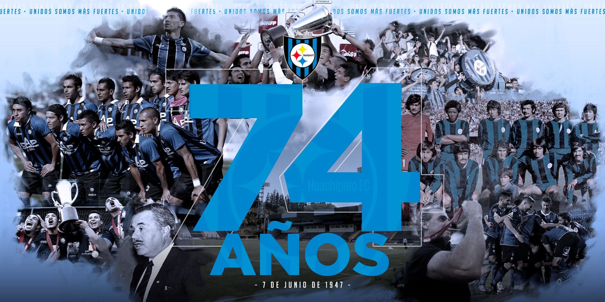 Todos felicitaron al “Campeón del Sur” por su nuevo aniversario