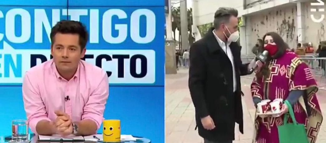 La evidente contradicción de mujer “antivacunas” en despacho de CHV