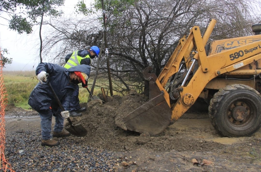 Parque Boca Maule en Coronel ya presenta un 40% de avance en su construcción