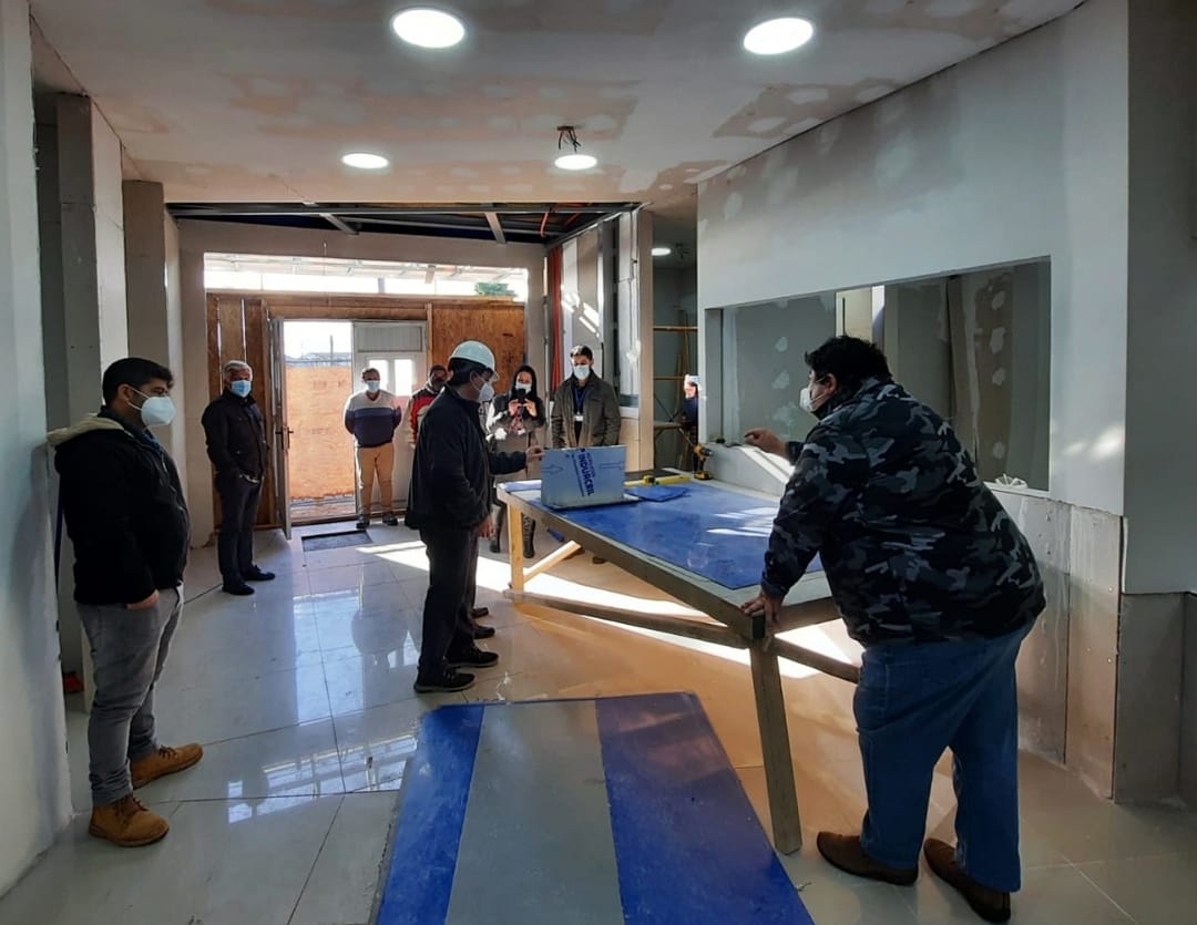Obras de remodelación del Cesfam San Pedro están cerca de concluir