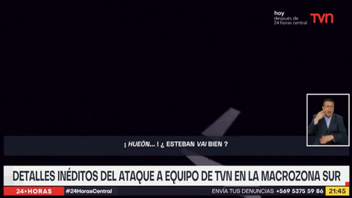 Revelan inéditas imágenes del ataque armado a Iván Núñez y Esteban Sánchez en la Provincia de Arauco