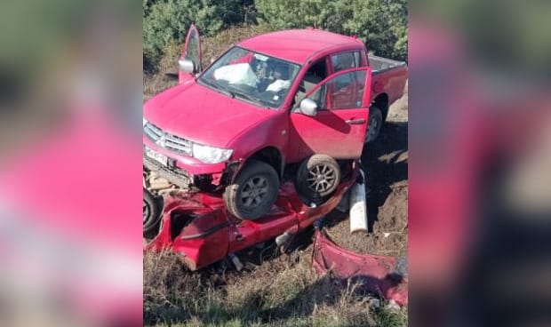 Tres fallecidos dejó accidente de tránsito en las cercanías de Los Ángeles