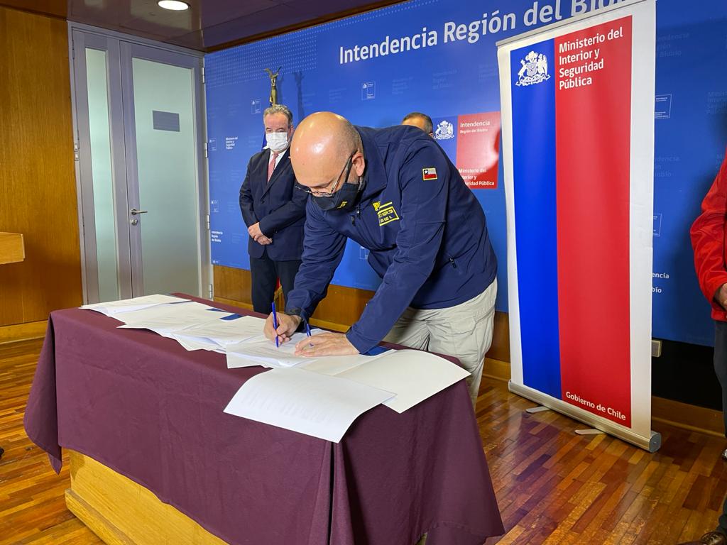 PDI Biobío firmó convenio para ejecutar diseño del Complejo Policial de Coronel