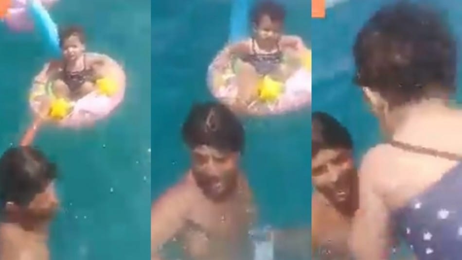 Rescatan a niña de un año que fue arrastrada mar adentro