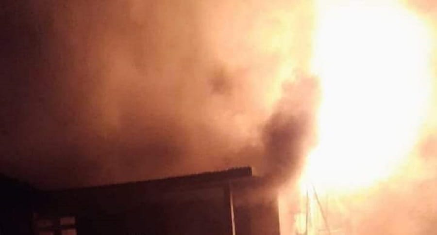 Al menos dos inmuebles resultaron totalmente quemados en nuevo ataque en la Provincia de Arauco