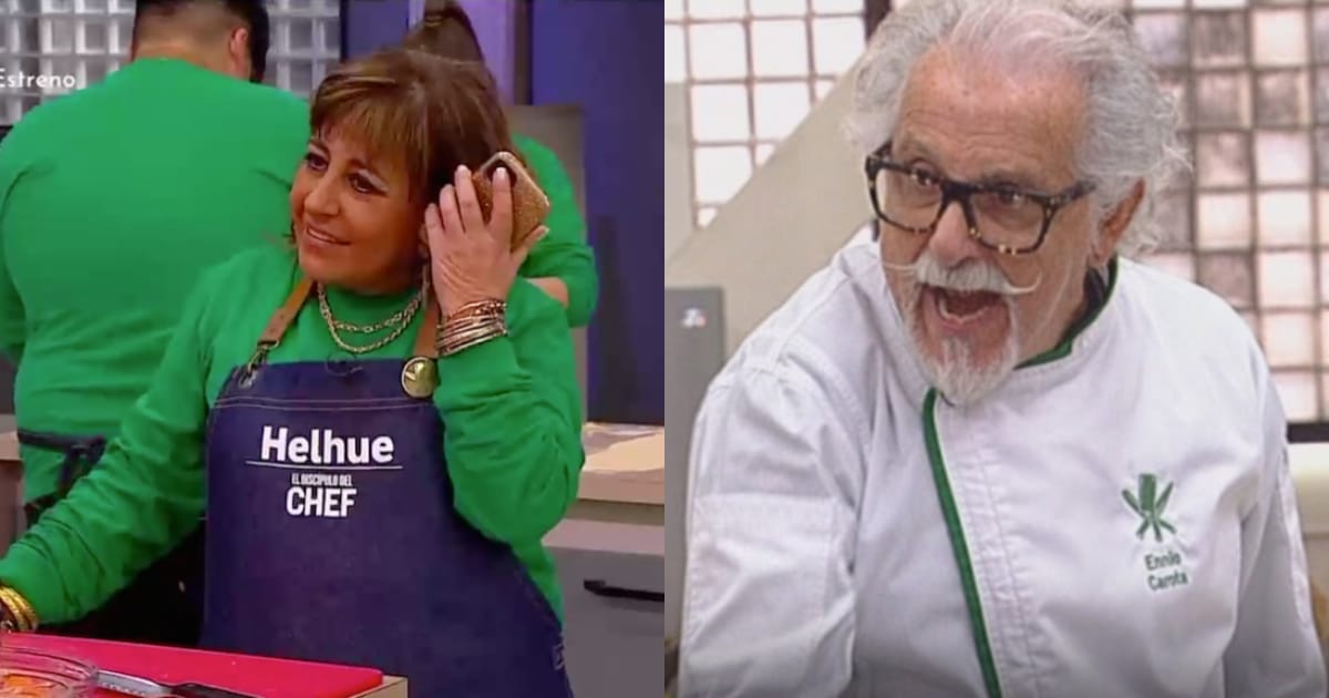 Helhue Sukni vivió tenso cruce con Ennio Carota y fue la primera eliminada de “El Discípulo del Chef”