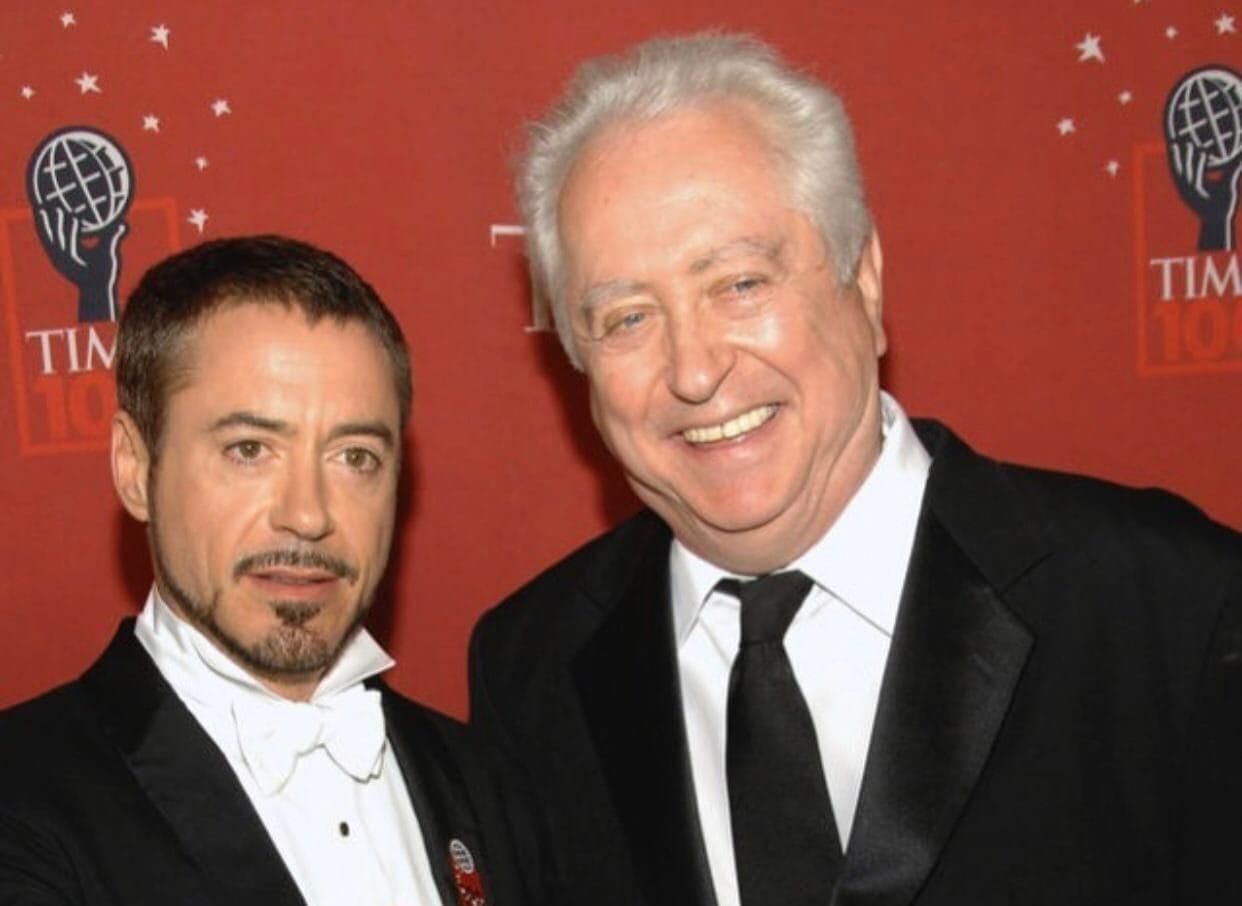 Iron Man de luto: Muere padre de Robert Downey Jr. a los 85 años