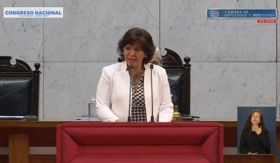 Yasna Provoste en cuenta pública: “No ayuda un sistema político incapaz de procesar y satisfacer demandas”