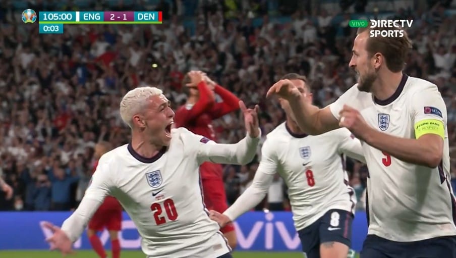 Nadie es perfecto: Inglaterra pasó a la final de la Euro tras un grosero error del árbitro