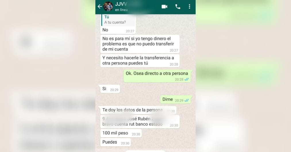 Alerta en Santa Juana: Clonan cuentas de Whatsapp de vecinos para estafas masivas