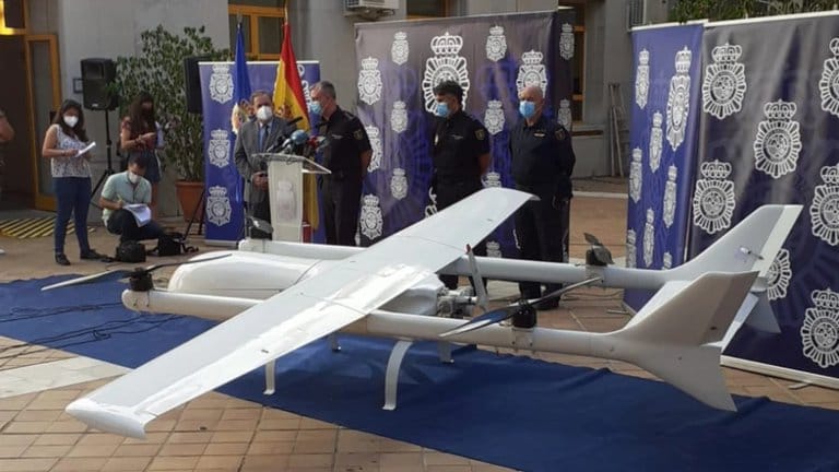 Incautan narcodrone capaz de transportar más de 100 kilos de droga