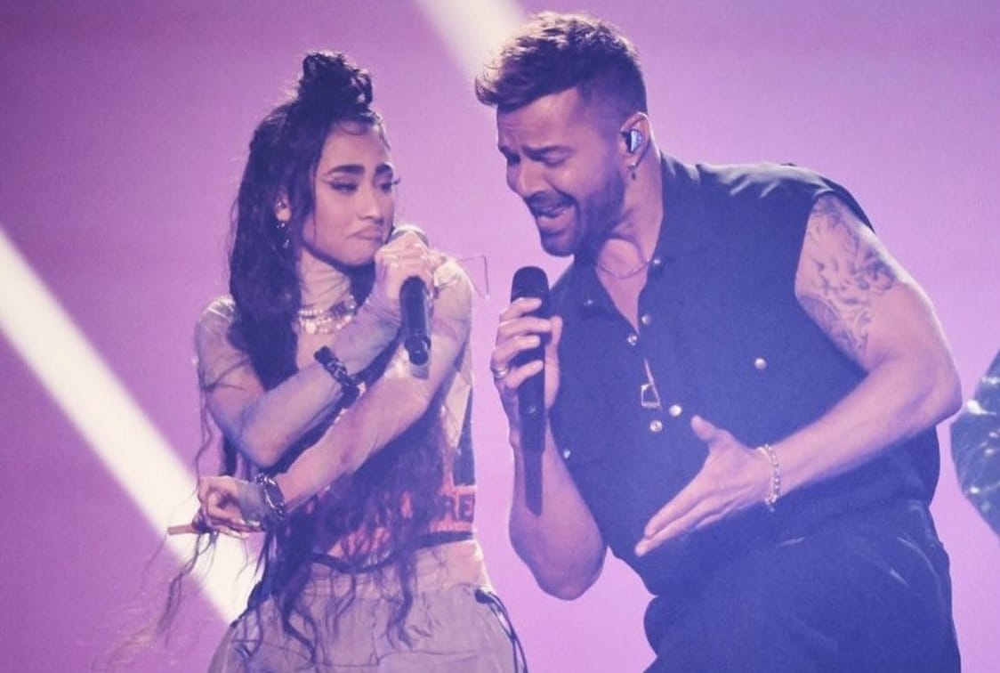 Paloma Mami cantó junto a Ricky Martin en los Premios Juventud