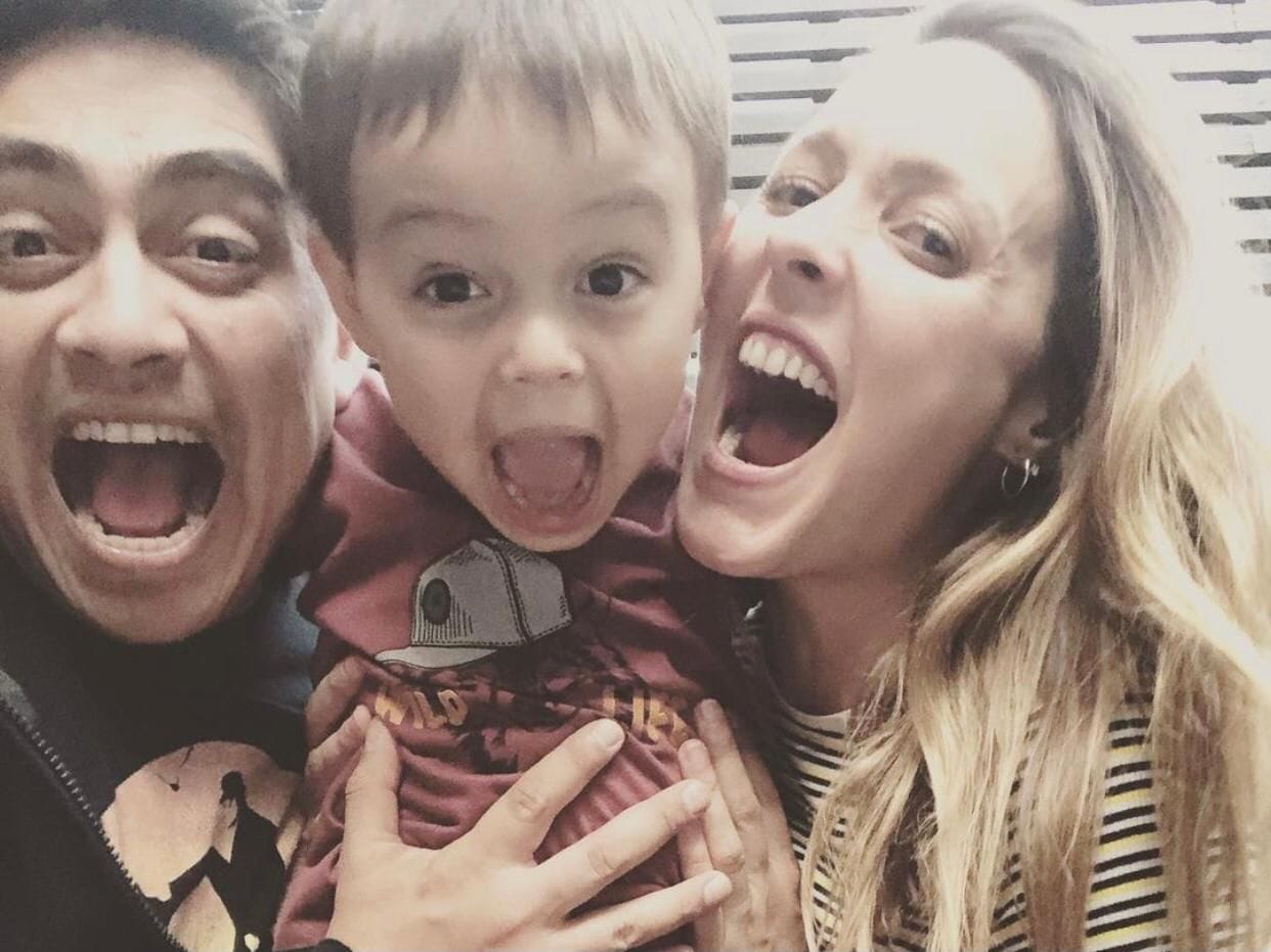 Hijo de Maly Jorquiera y Sergio Freire sorprendió bailando al ritmo de Michael Jackson
