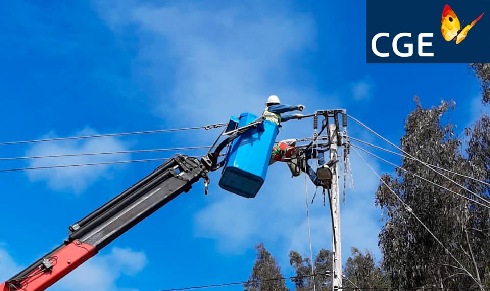 CGE inicia dos grandes proyectos de extensión de redes de distribución para mejorar servicio eléctrico en Cobquecura
