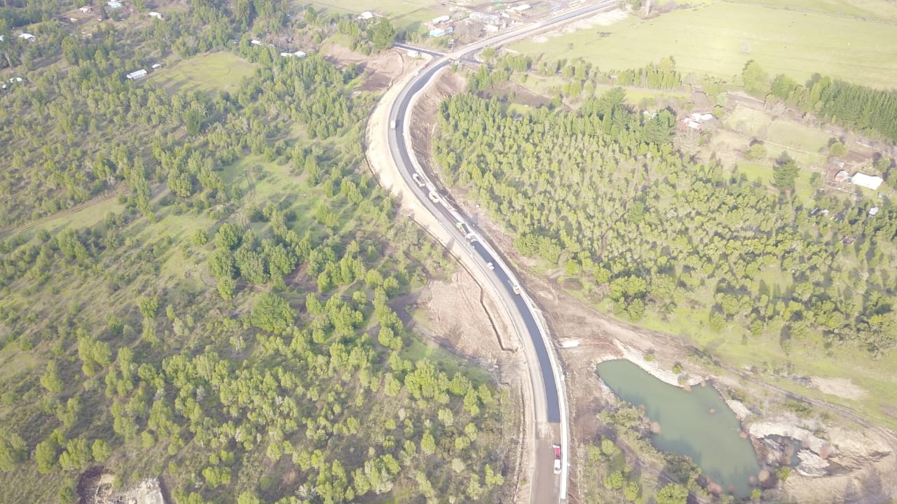 Puente que unirá las comunas de Santa Bárbara y Quilleco presenta un 75% de avance en su construcción