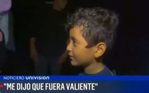 Niño salvadoreño de 7 años viajó solo a Estados Unidos por peligrosa frontera: “Ando buscando un futuro mejor”