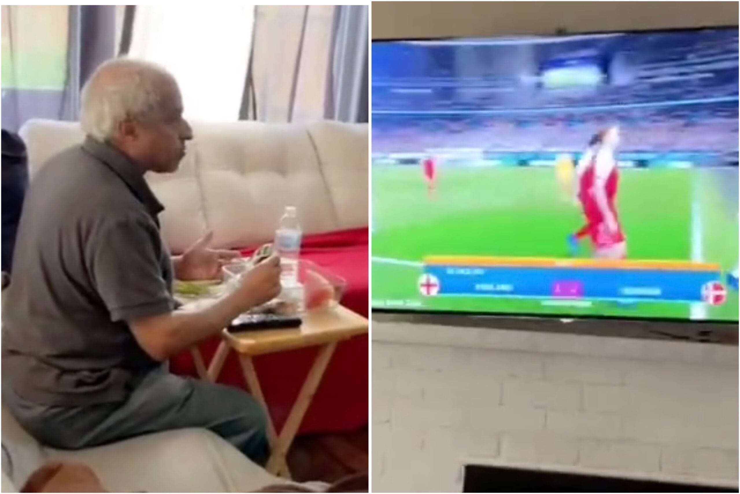 Hombre se vuelve viral tras ver partido de FIFA 21 creyendo que era la semifinal de la Eurocopa