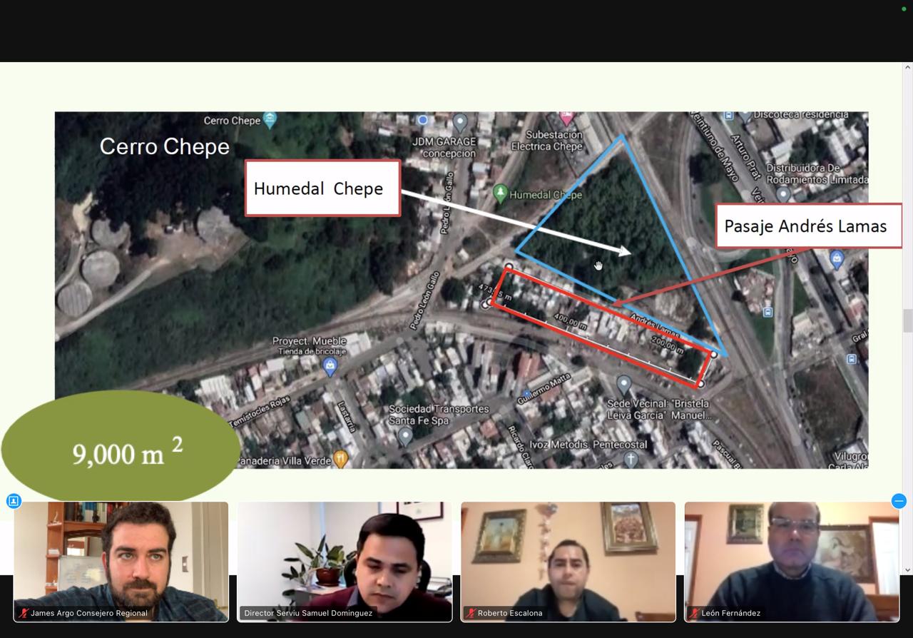 El Consejo Regional trabaja en concretar un moderno polideportivo en el Cerro Chepe