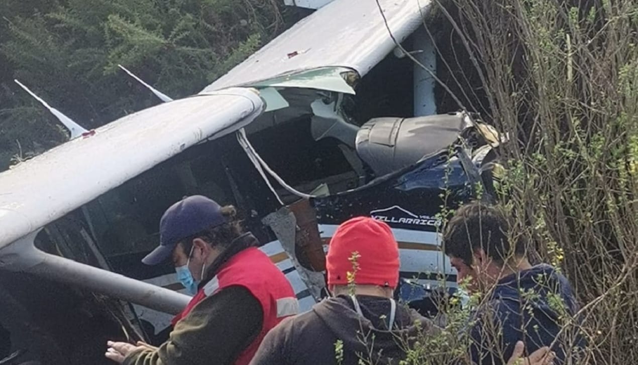 Muere adulta mayor que viajaba en aeronave que cayó en Tirúa