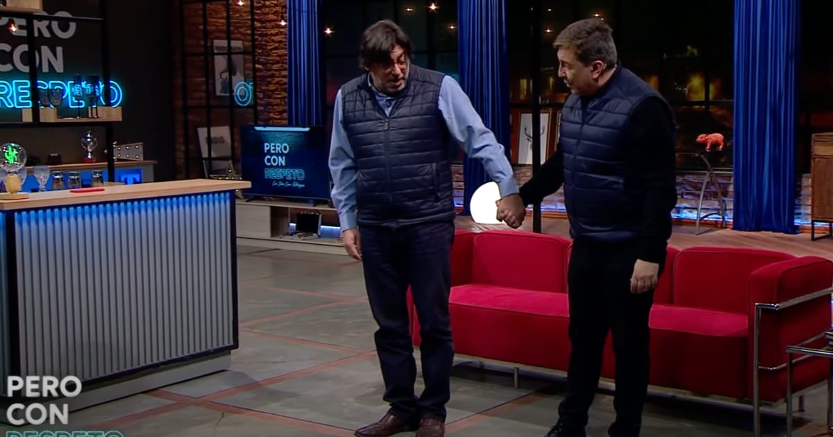Julio César Rodríguez y Daniel Jadue se pusieron a bailar en “Pero con Respeto” de CHV