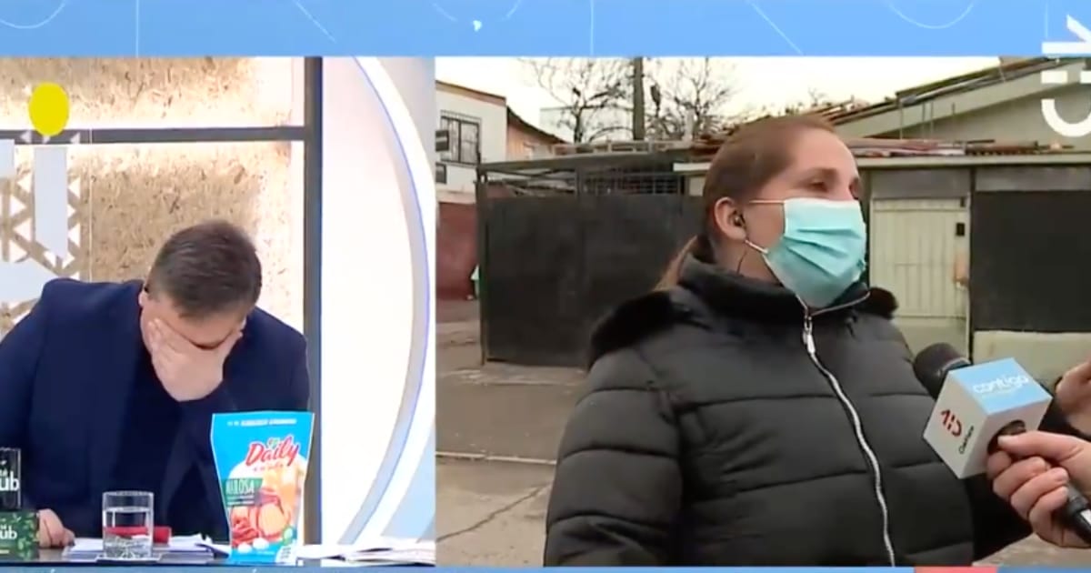 “Vieja cu…”: Vecino no se aguantó y le grito a vecina que se tomó la vereda en pleno despacho de matinal