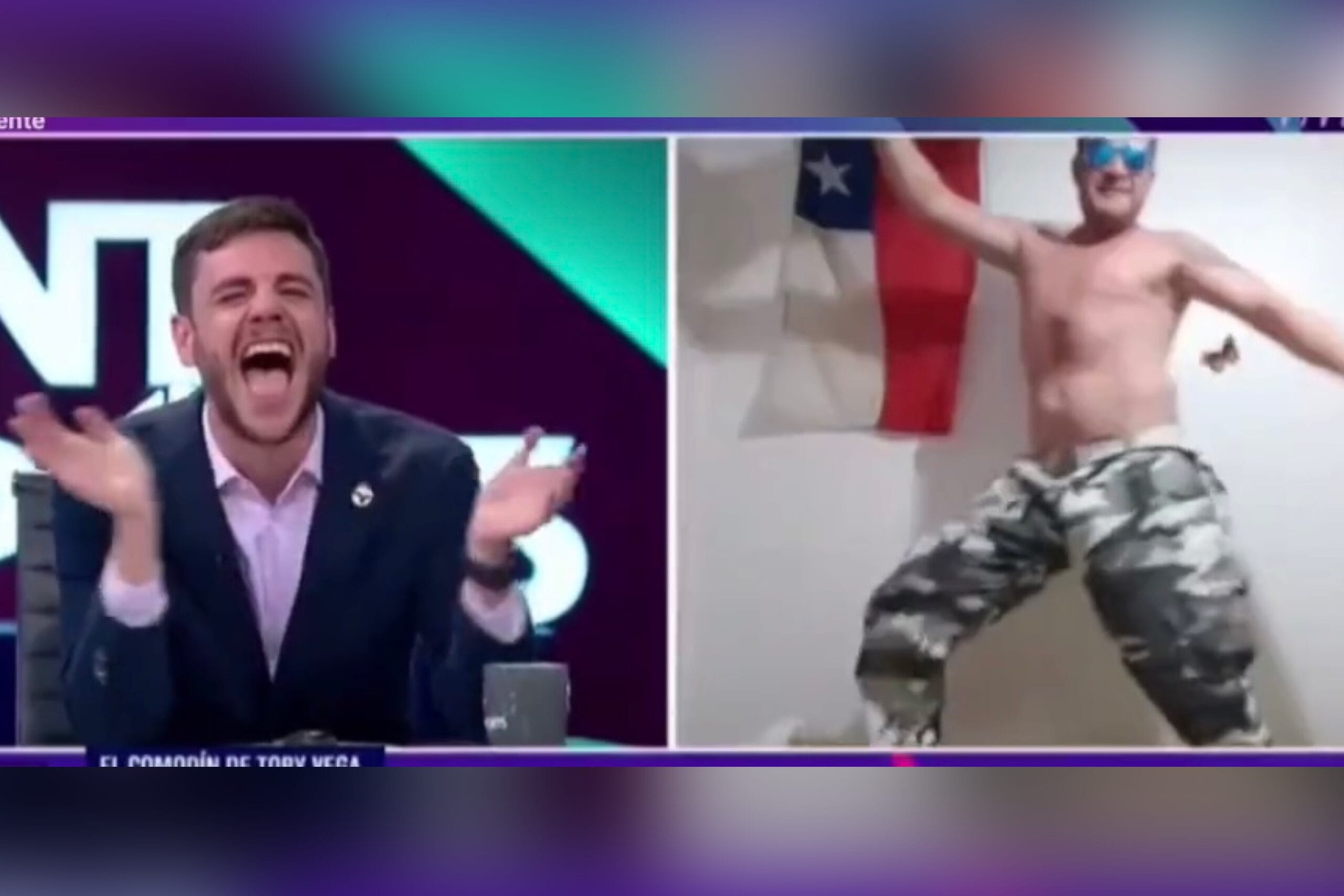 El hilarante y comentado baile que realizó Junior Playboy en TNT Sports