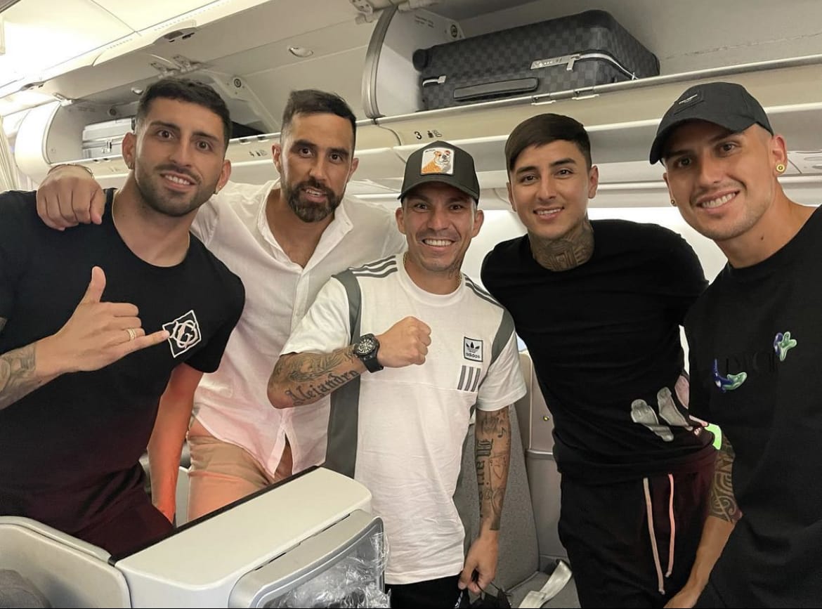 ¿Y qué pasa? El desafiante Medel viajó con todo a defender a la Selección Chilena