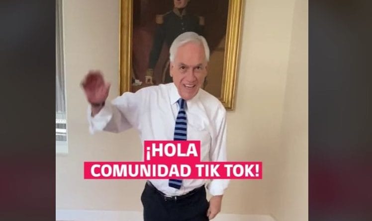 ¿Se hará tiktoker? Presidente Piñera llegó a TikTok