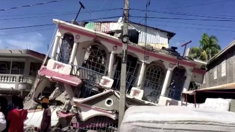 Chile enviará ayuda humanitaria a Haití tras terremoto de 7,2 grados