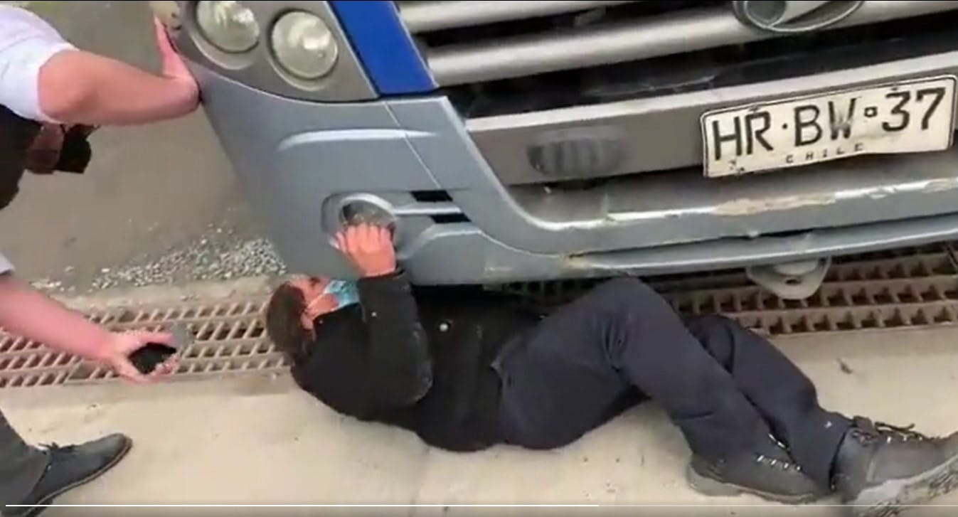 Trabajador arriesgó su vida para mantener paralización de Buses Campanil