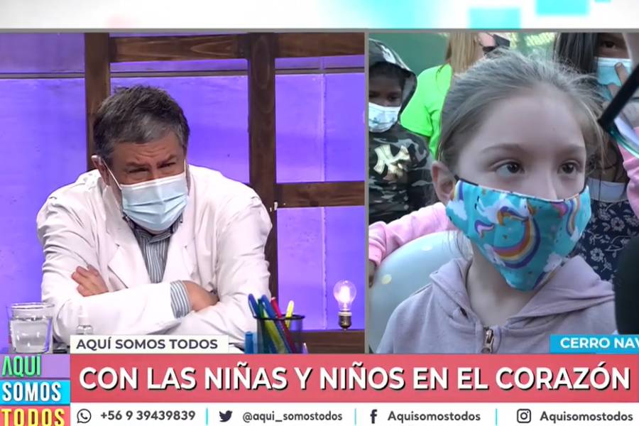 “Es imposible quedar ajeno”: La petición de una niña que conmovió al panel de Aquí Somos Todos