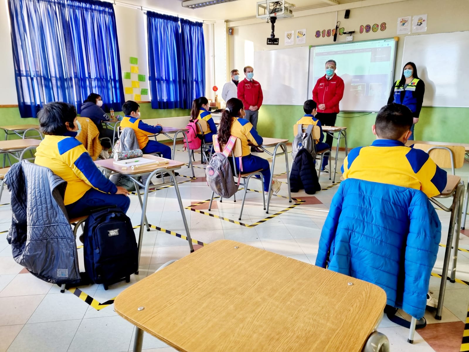 Se acabó modalidad online: Biobío inició retorno gradual a clases presenciales