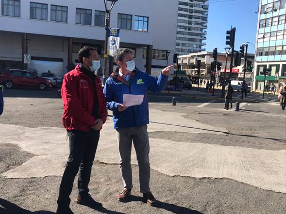 Obras de reposición de la Plaza Independencia de Concepción comenzarán en diciembre