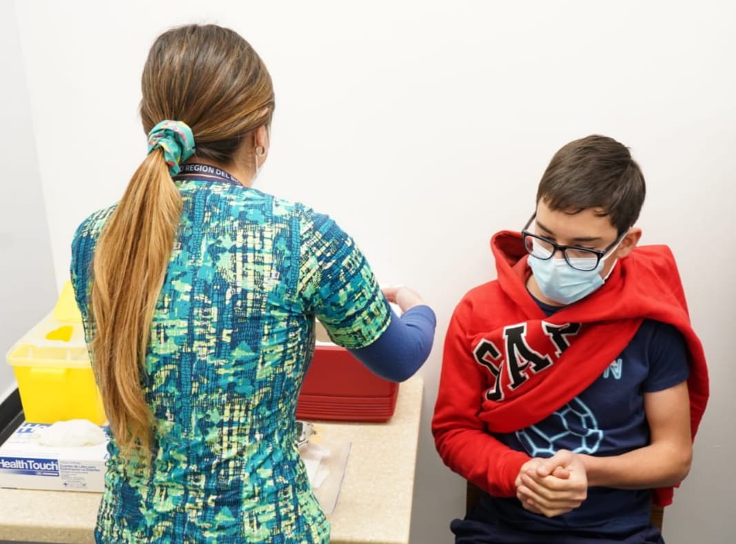 Próxima semana comienza vacunación en menores de 6 a 11 años en Biobío