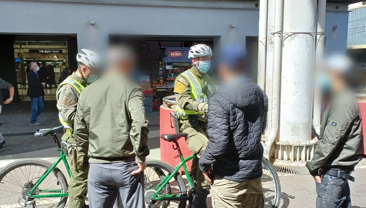 Más de 30 detenidos deja intervención policial en el centro de Concepción