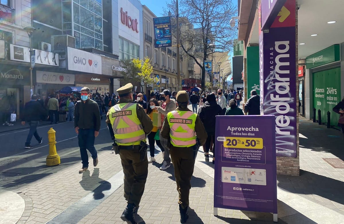 Refuerzan combate al comercio ilegal en el centro de Concepción