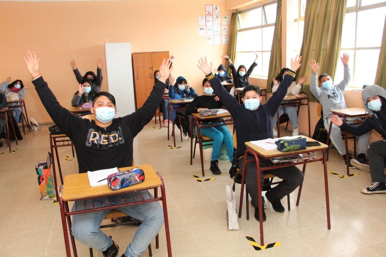 Talcahuano concreta el retorno presencial a clases en 7 y 8vo básico
