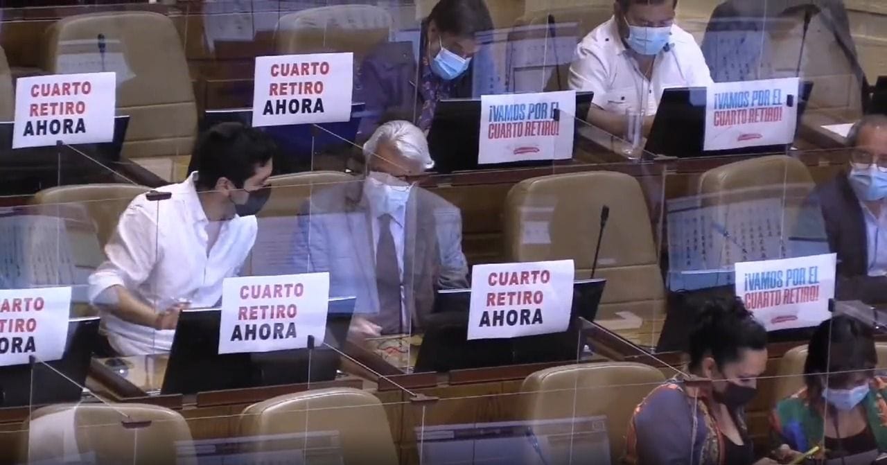 Cuarto retiro del 10%: Comisión mixta se constituirá este miércoles
