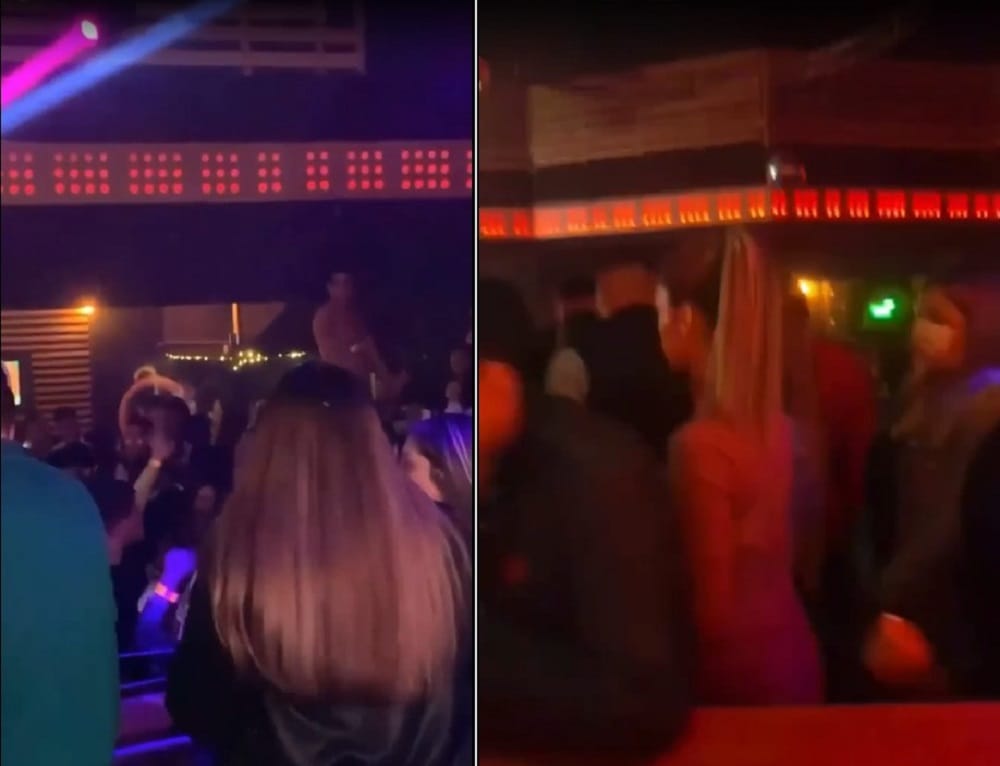 Registran masiva fiesta sin mascarillas en discoteque de Lota