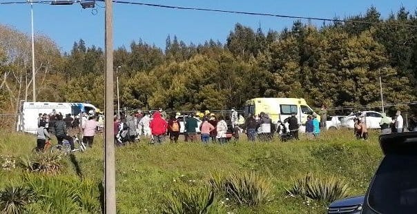 Una persona murió frente a Playa Blanca tras accidente de tránsito