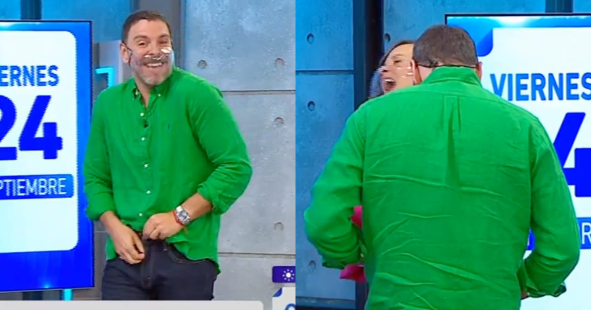Neme asistió “a lo gringo” a “Mucho Gusto” y Diana Bolocco quiso comprobarlo