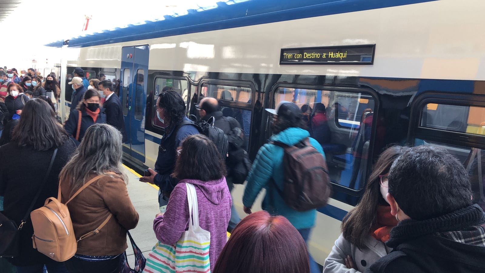 Inició marcha blanca de nuevos trenes en el Gran Concepción