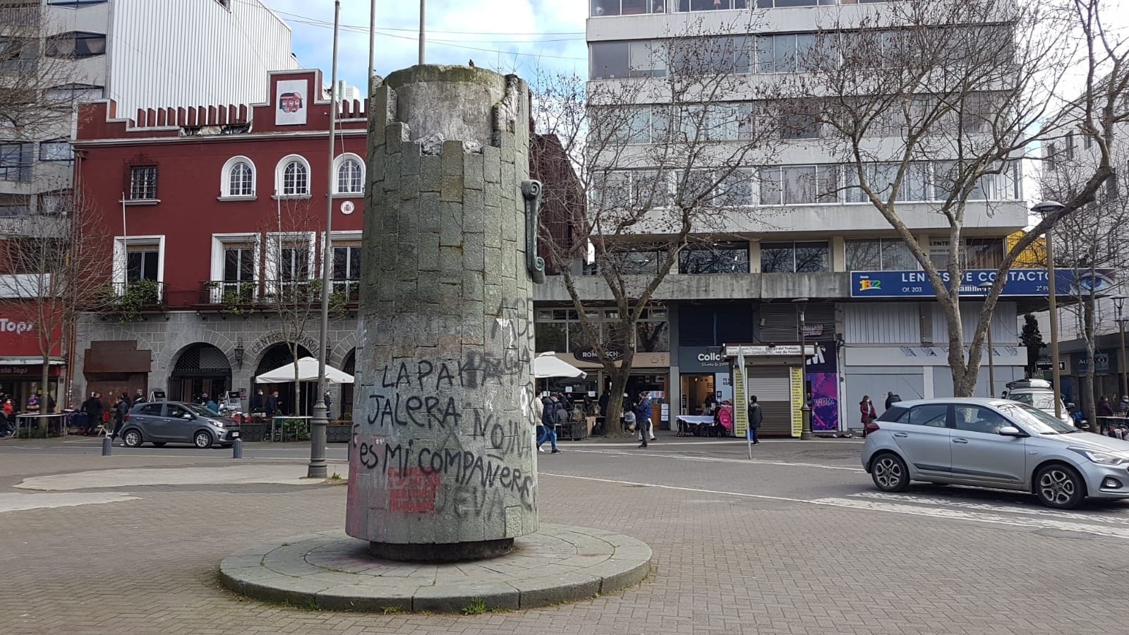 Estatua de Pedro de Valdivia no está considerada en remodelación de Plaza Independencia de Concepción