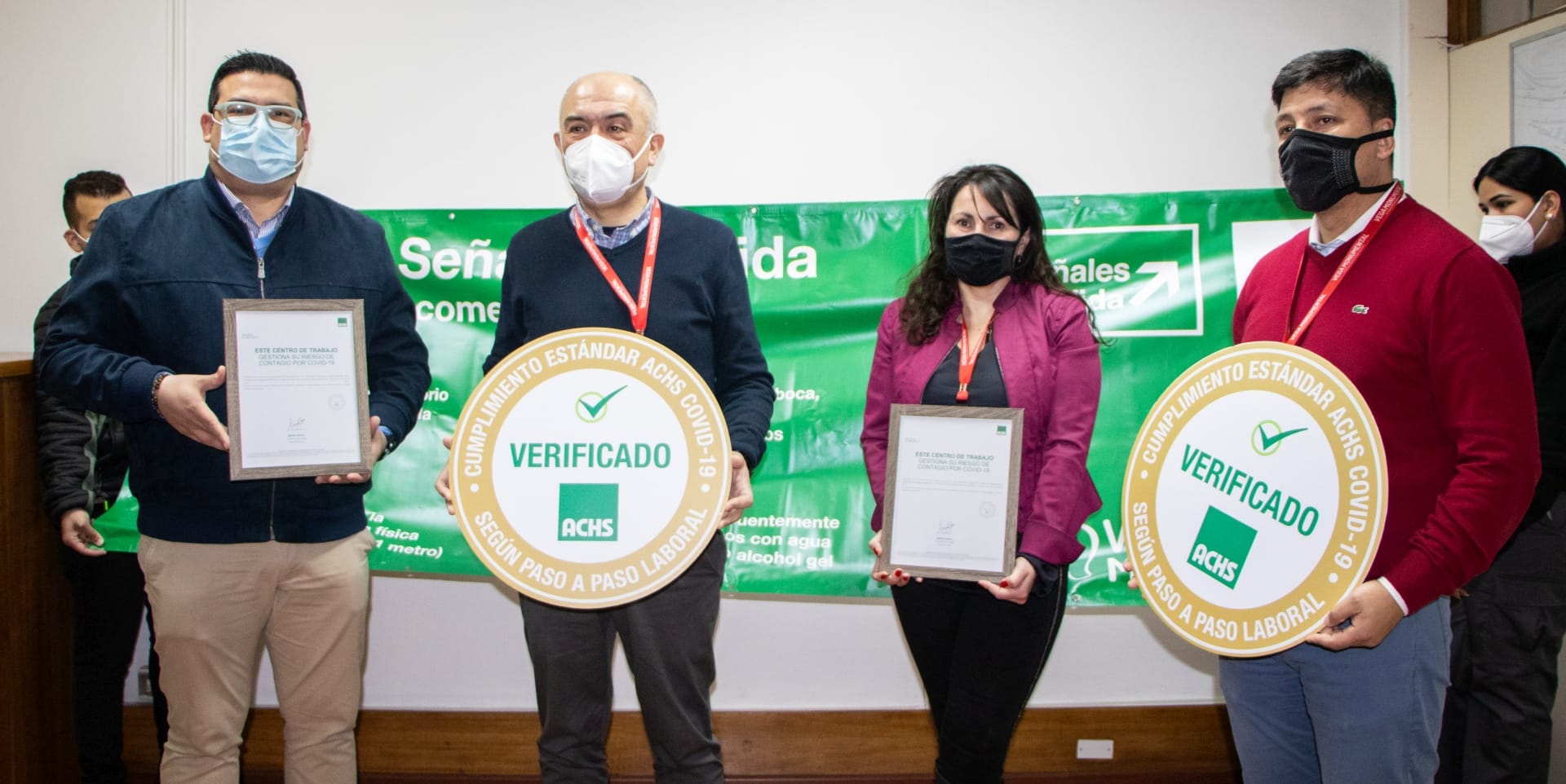 Empresas de la Vega Monumental obtienen Sello COVID de la Asociación Chilena de Seguridad
