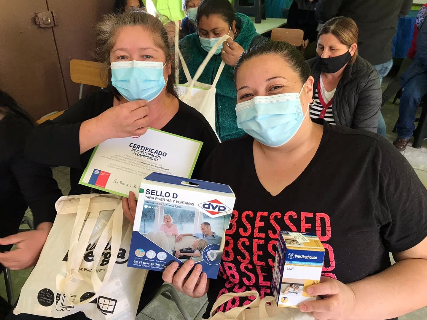 1.800 familias del Biobío han recibido kit del programa Con Buena Energía